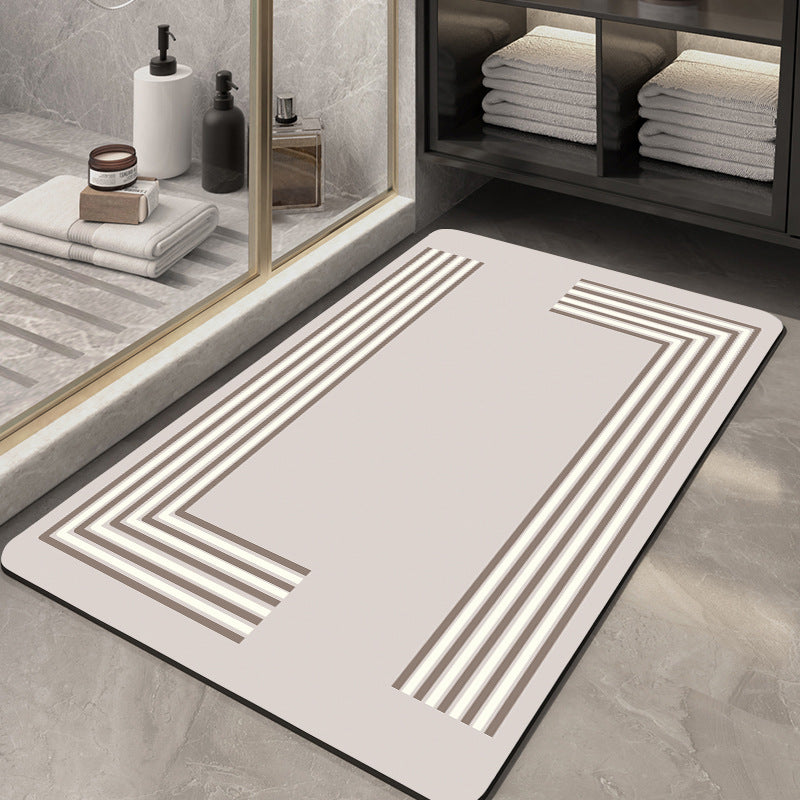 Alfombrilla de baño moderna y elegante