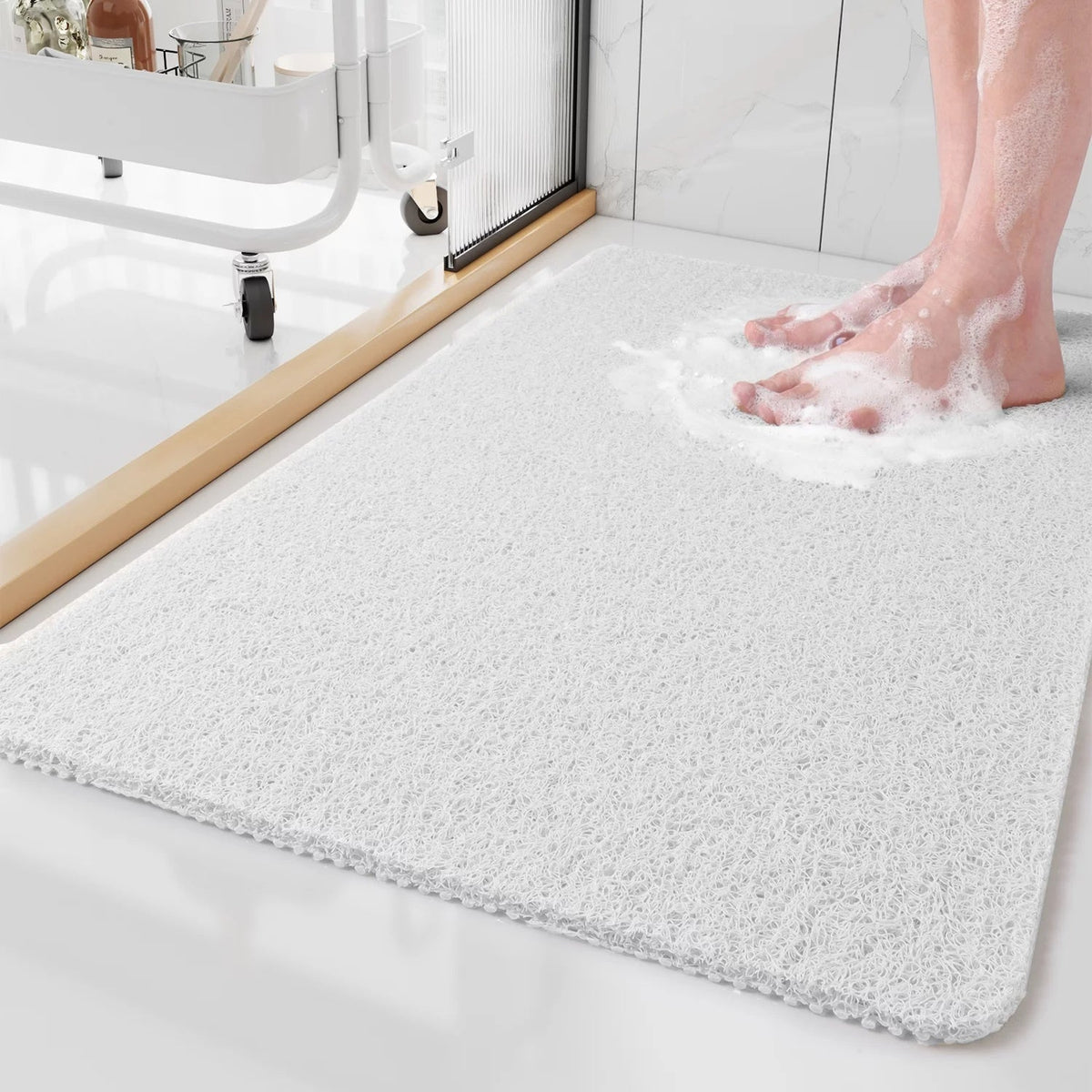 Alfombrilla de Ducha Segura | Antideslizante y Suave para los Pies