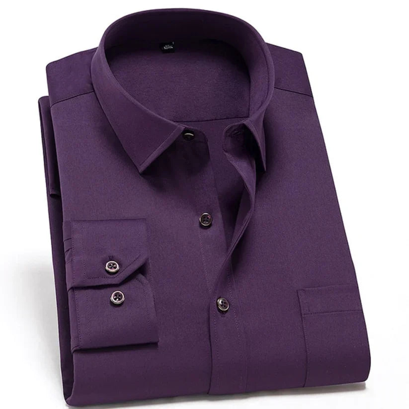 Camisa para Hombre Antiarrugas y Elástica para Mayor Comodidad
