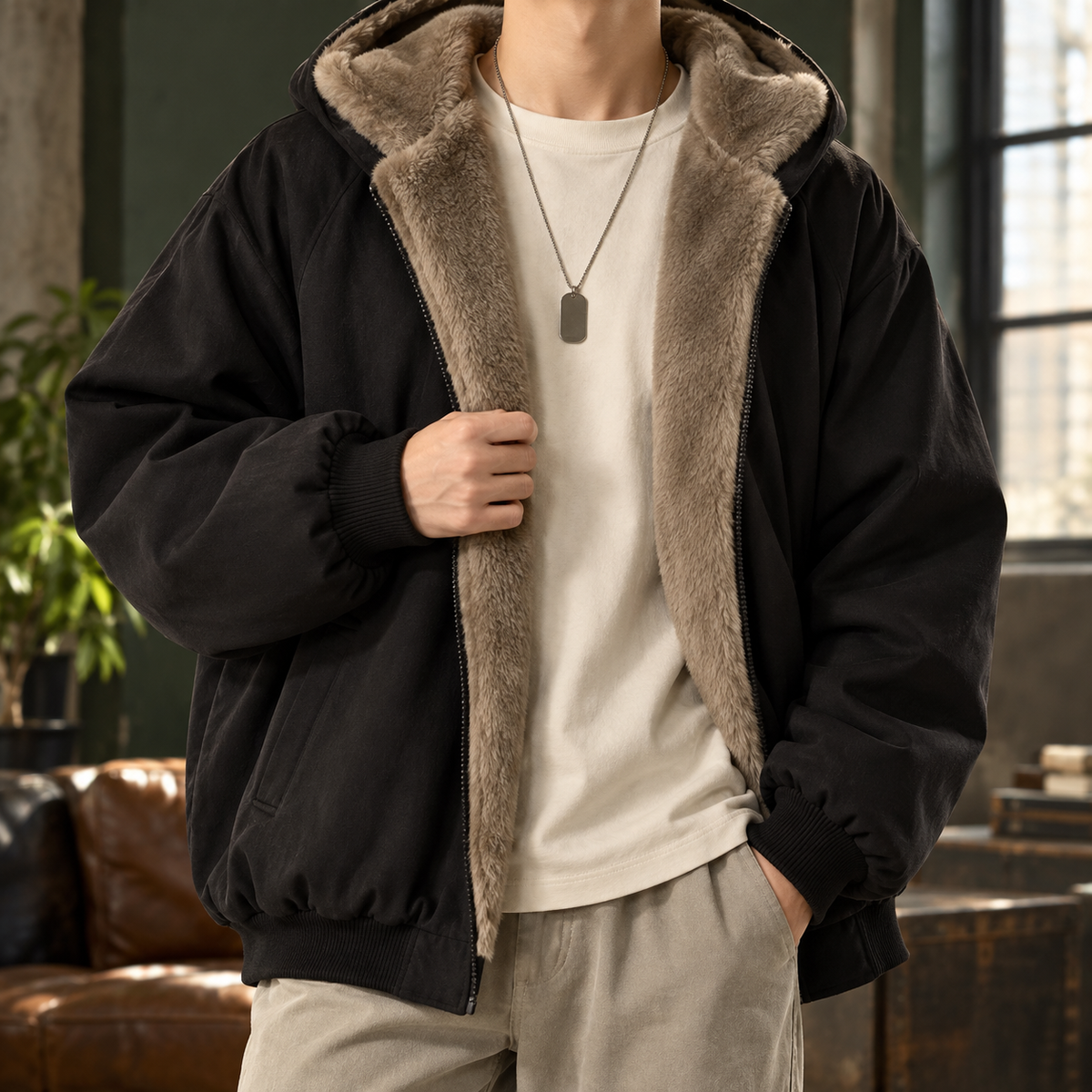 Chaqueta reversible
