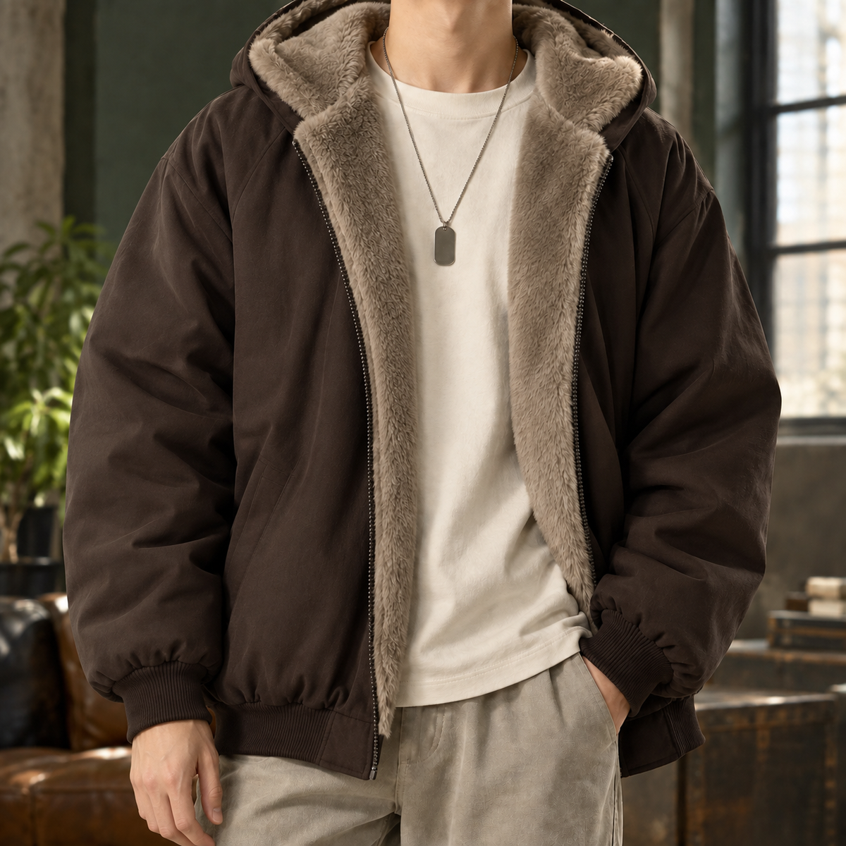 Chaqueta reversible