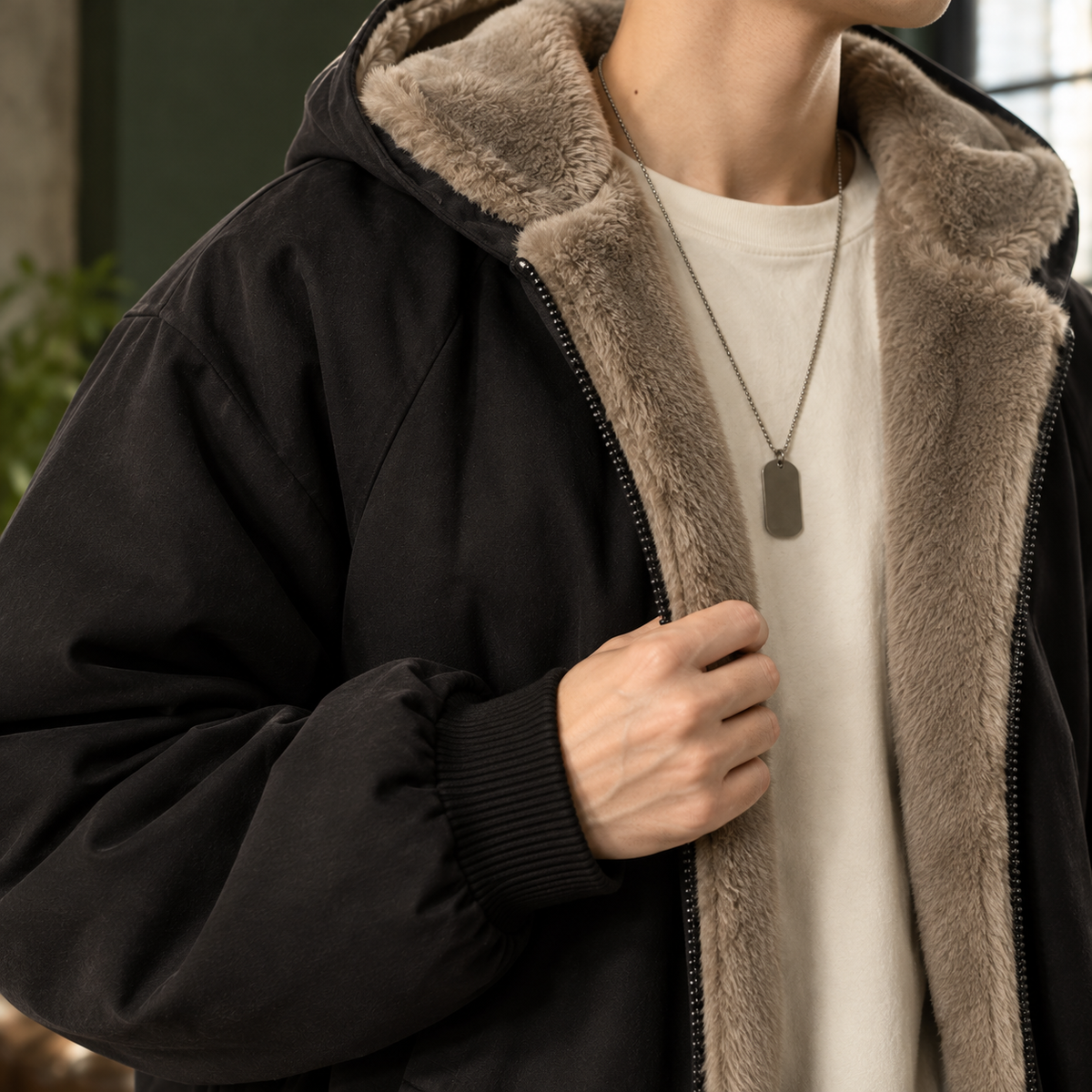 Chaqueta reversible