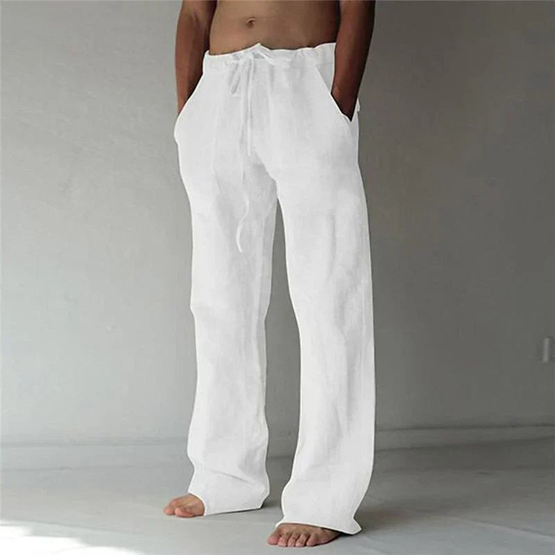 Pantalones hombre sueltos estilosos y cómodos