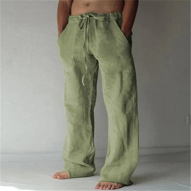 Pantalones hombre sueltos estilosos y cómodos