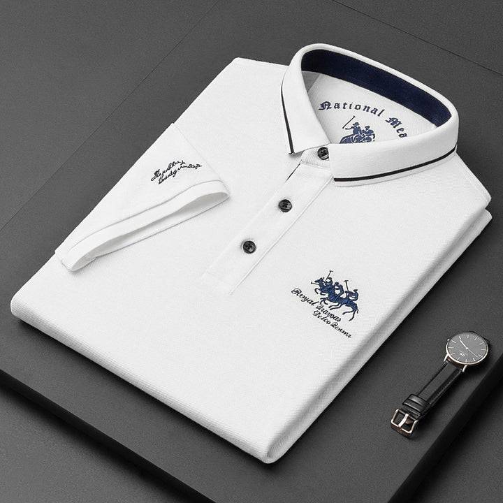 Polo Camiseta | Emblema de Lujo | Moda Hombre