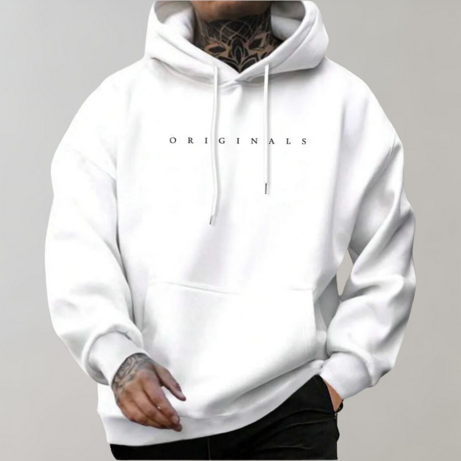 Sudadera con capucha para hombre - Sudadera de primavera cómoda y elegante