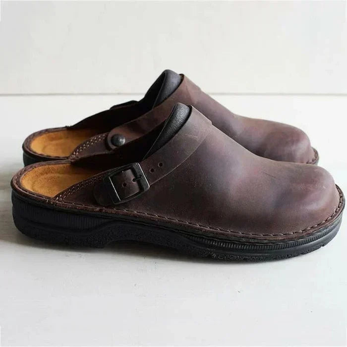 Zapatos de cuero con soporte